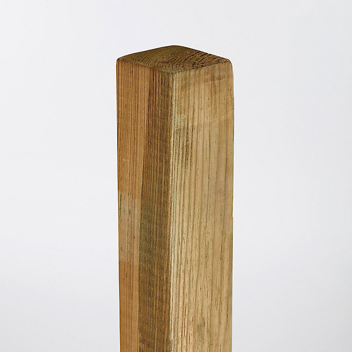 Poteau bois Ombrone vert 4,5 x 4,5 x h.80 cm