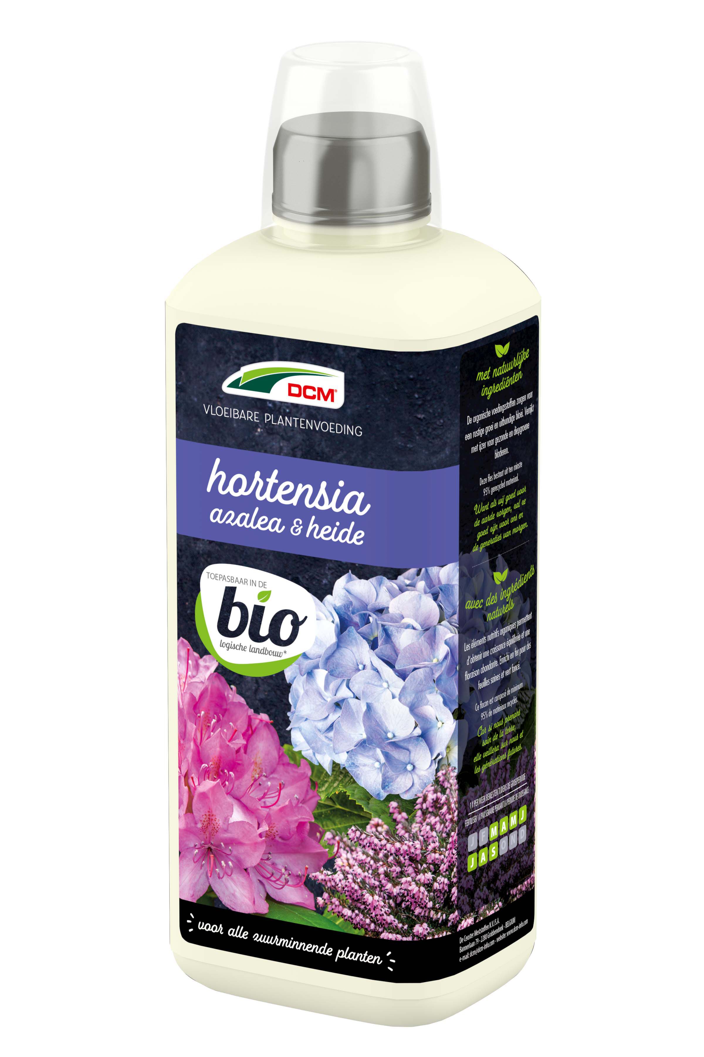 DCM Vloeibare Meststof Hortensia, Azalea & Heide - Siertuinmeststof - 800 Milliliter