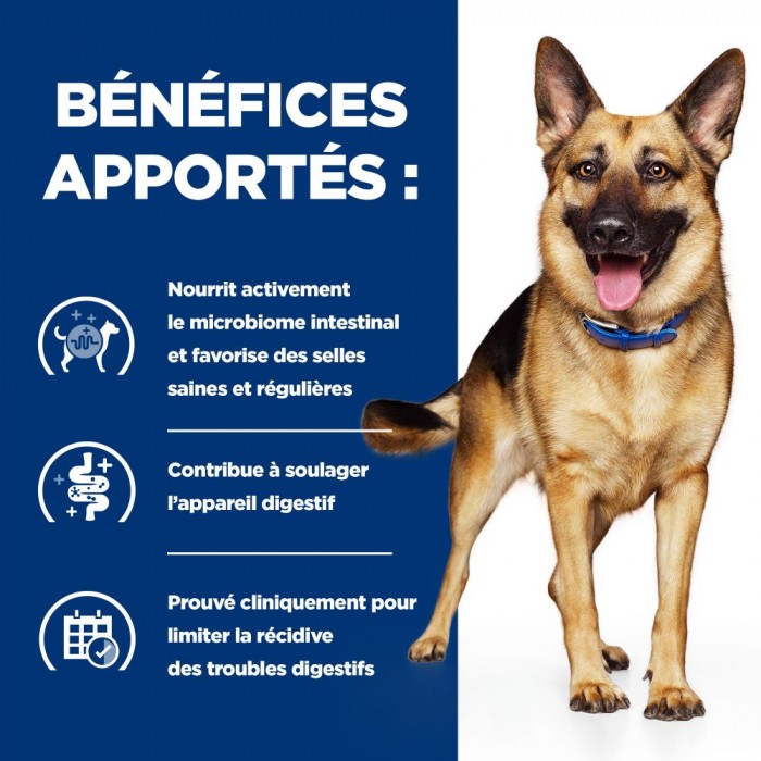 HILL'S Prescription Diet Gastrointestinal Biome au Poulet - Croquettes pour chien