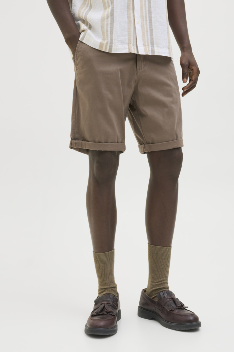Jack & Jones bruine heren korte broek