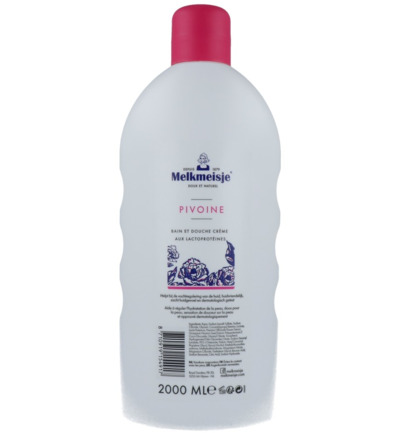 Melkmeisje Bad & douche pioenroos (2000 ml)
