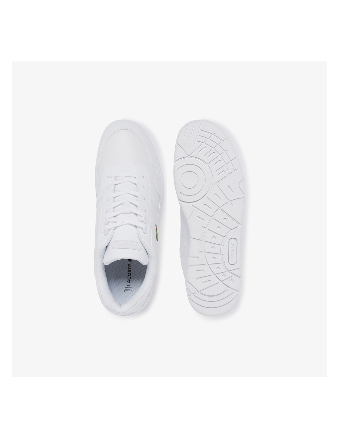 lacoste Sneakers  Homme T-Clip Cuir Blanc