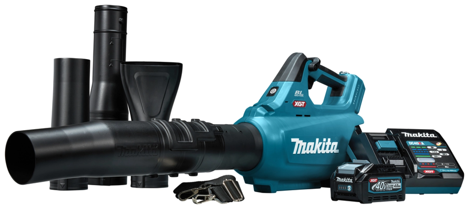 Makita UB001GM101 XGT 40V Max Li-Ion accu bladblazer set (1x 4,0Ah) - 230 km/h