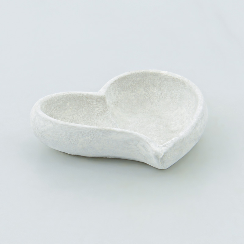 Pot forme coeur 'Campagne'