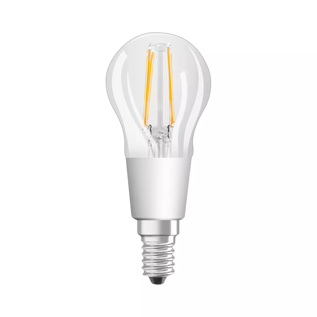 LED-Birnenform E14/4 Watt/Energie E