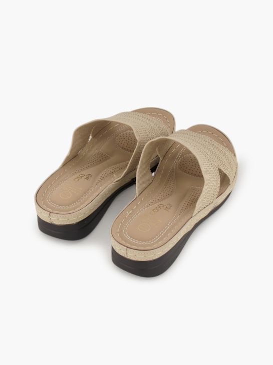 Casa mia Pantolette beige