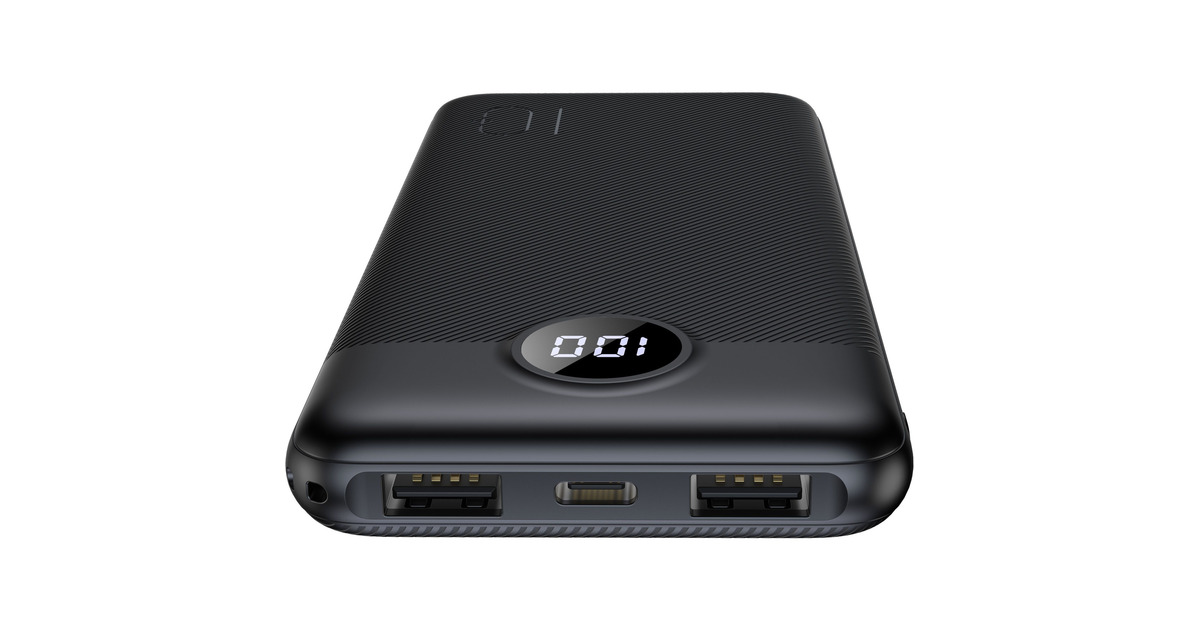 VEGERL10 powerbank 10.000mAh  (Zwart)