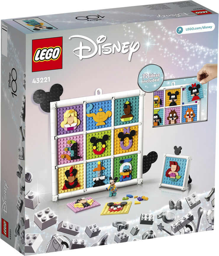 Lego 100 år med Disney-ikoner 43221
