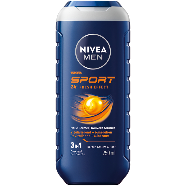 Nivea MEN Pflegedusche<br>250 ml, Flasche, Sport