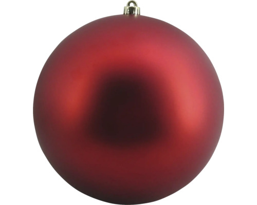 Lafiora kerstbal Ø 20 cm mat rood