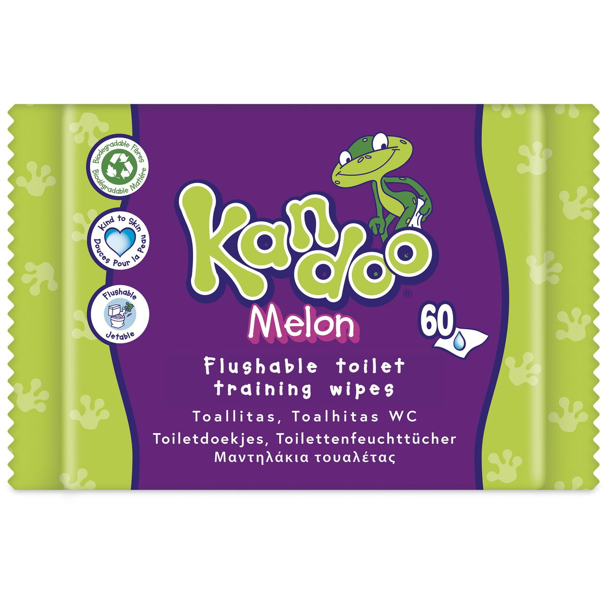 KandooKandoo   Melone Toilettenfeuchttücher Einzelpack