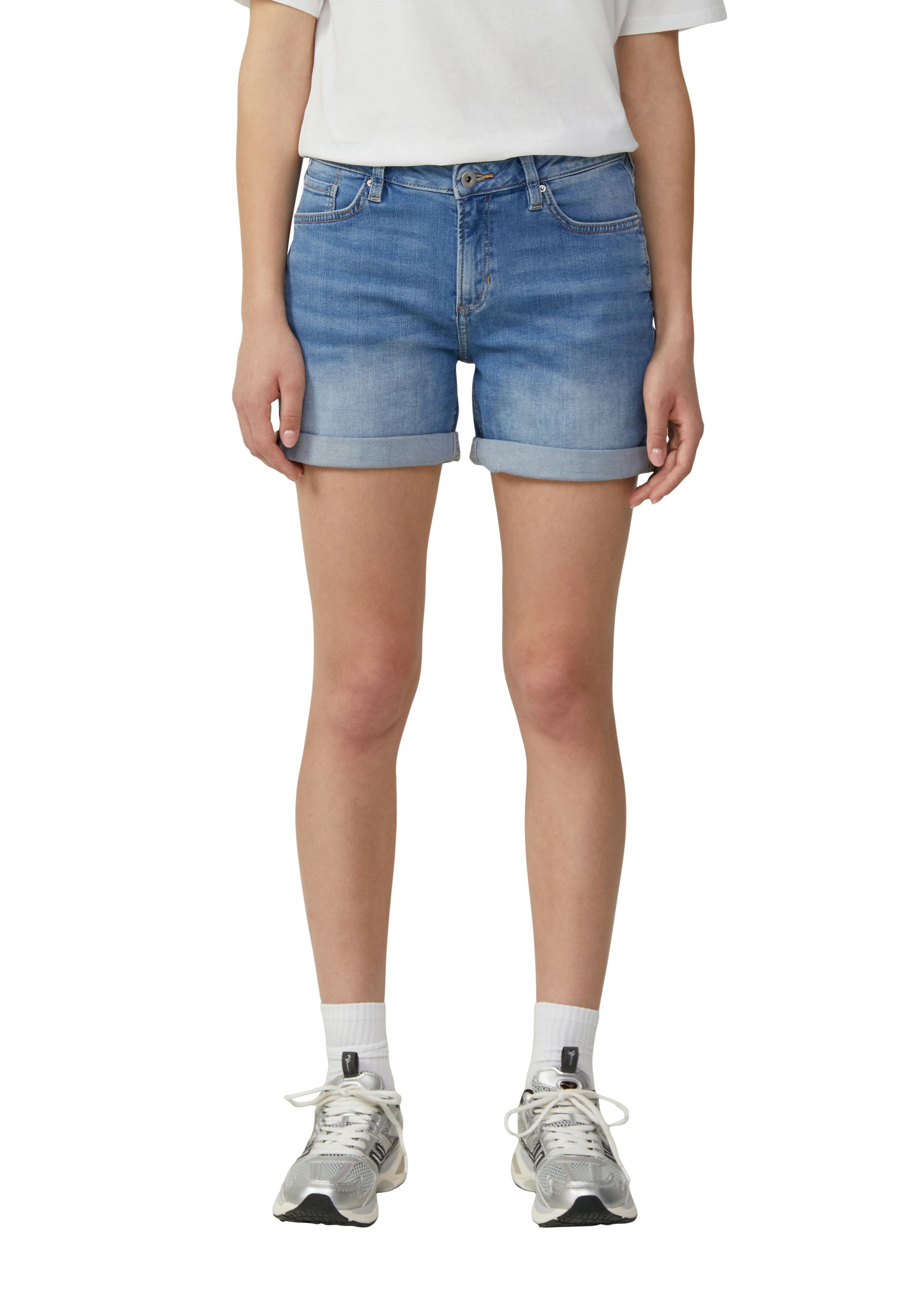 QS Bermudas  Sommerhose Denim, extra kurz