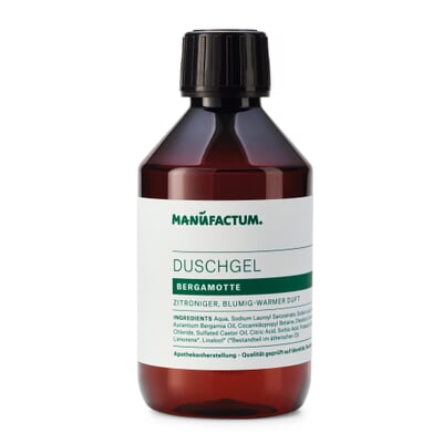Manufactum Duschgel, Bergamotte, 250-ml-Kunststoffflasche