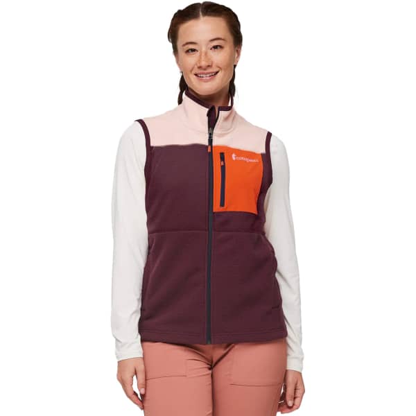 Veste polaire randonnée COTOPAXI ABRAZO FLEECE VEST W ROSEWOOD/WINE
