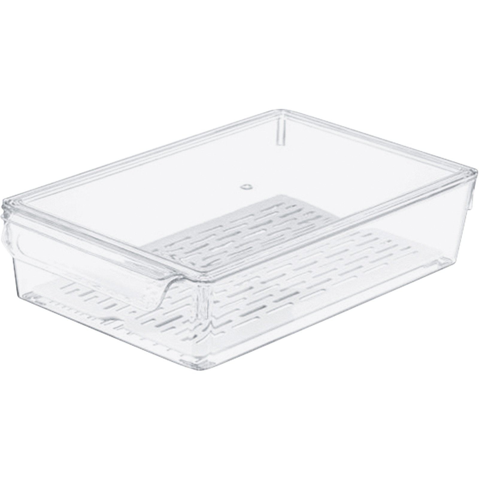 Kühlschrank Organizer Deckel, Sieb 32 x 20 x 7 cm