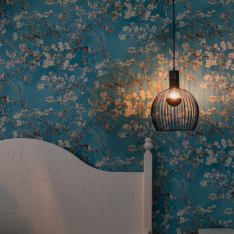 Design ronde hanglamp zwart 30 cm - Dos
