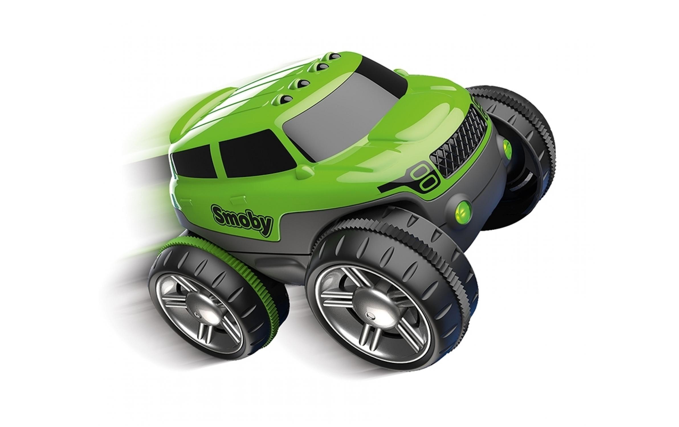 FleXtreme Fahrzeug SUV GrünEin weiteres Fahrzeug für FleXtreme-Strecken