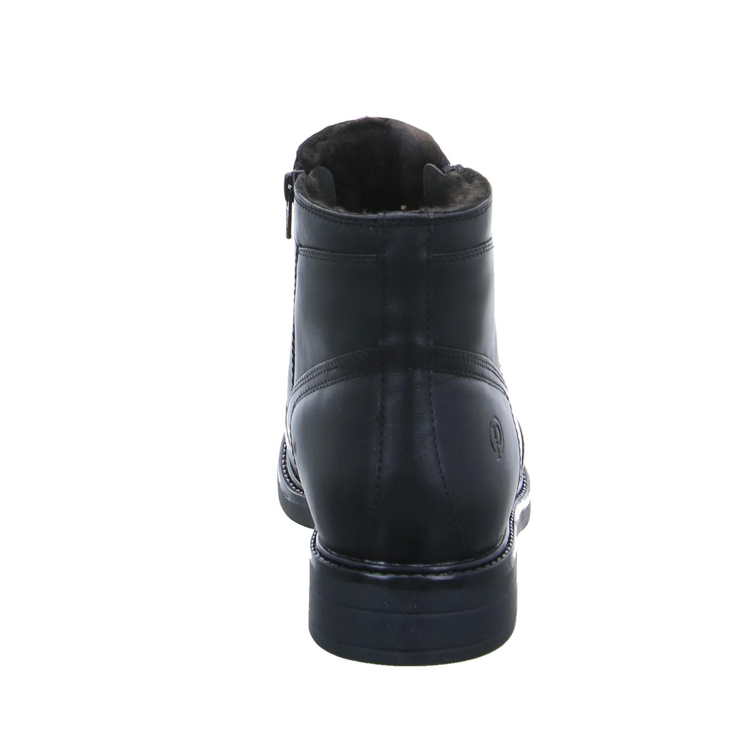 PALADO Herbst- Winterstiefel Schwarz Leder