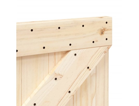 VIDAXL - Tête de lit 160x104 cm bois massif de pin