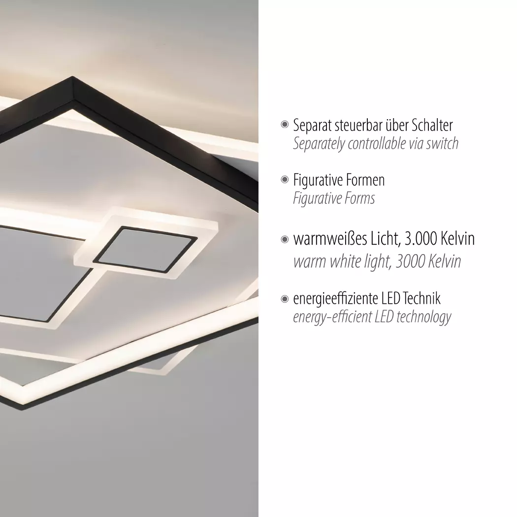 LED-Deckenleuchte Mailak