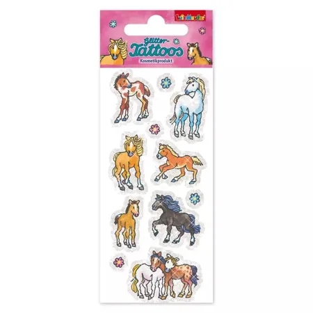 Lutz Mauder Glitter-Tattoo Pferde