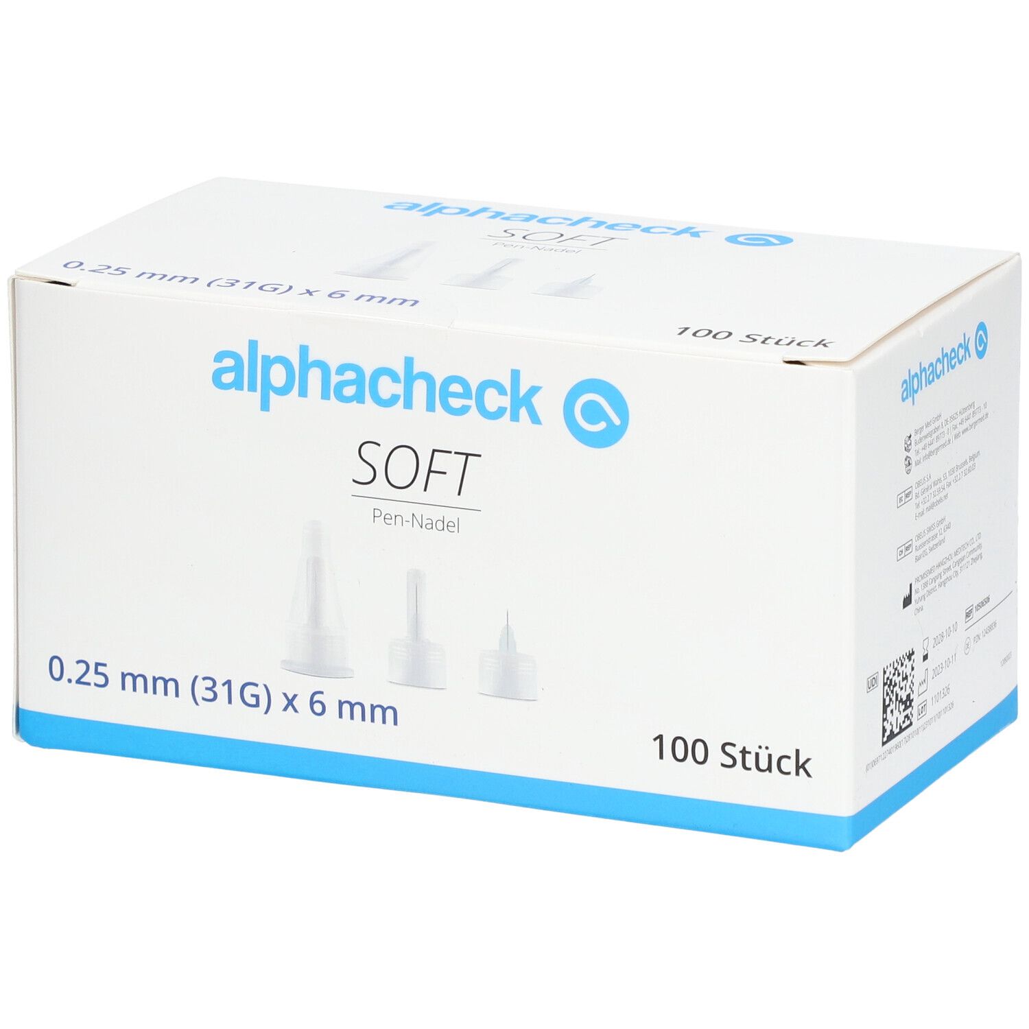 alphacheck soft Pen-Nadeln - Komfortable und sichere Injektion