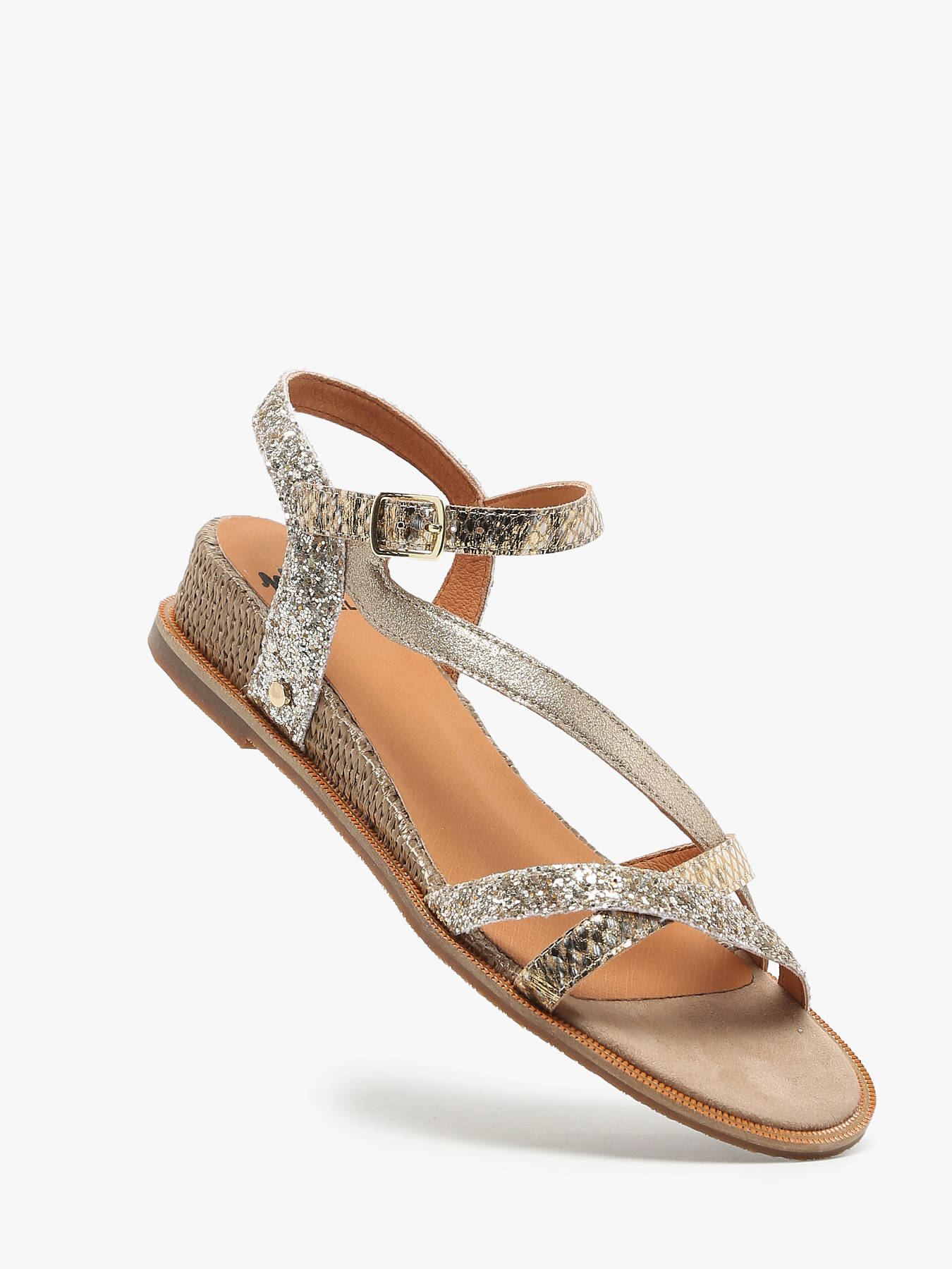 Sandales Olim en cuir MAM'ZELLE