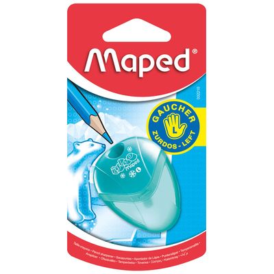 Maped I-Gloo - Taille-crayon pour gaucher - 1 trou - disponible dans différentes couleurs