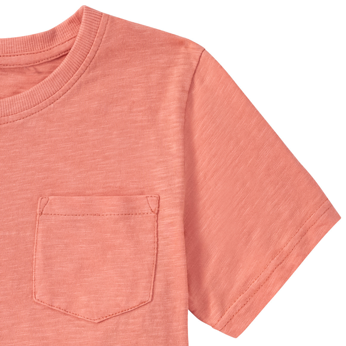 Topolino Jungen T-Shirt mit Brusttasche hellrot