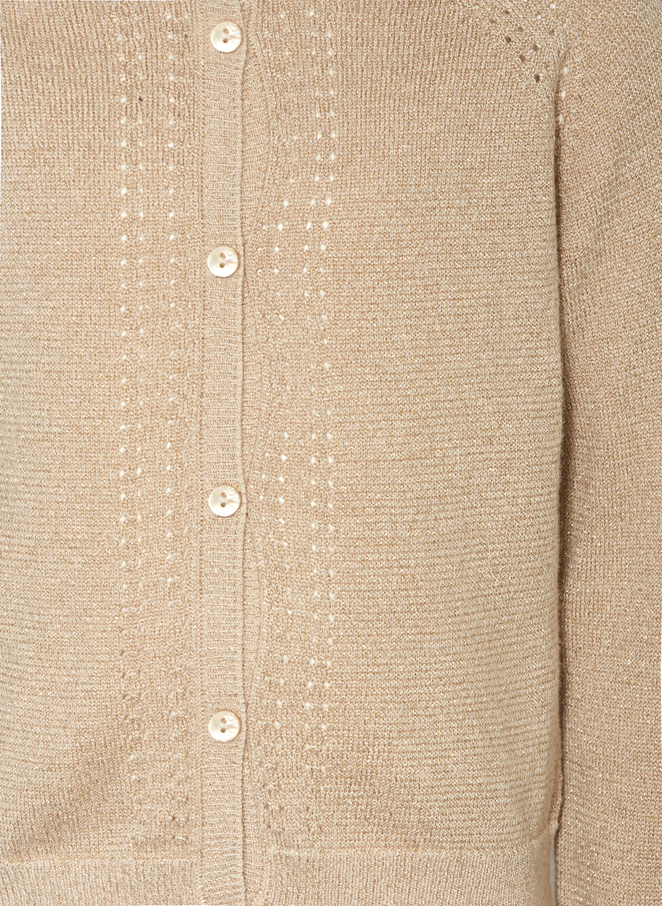 MarMar Strickjacke TILLIE mit Glitzergarn