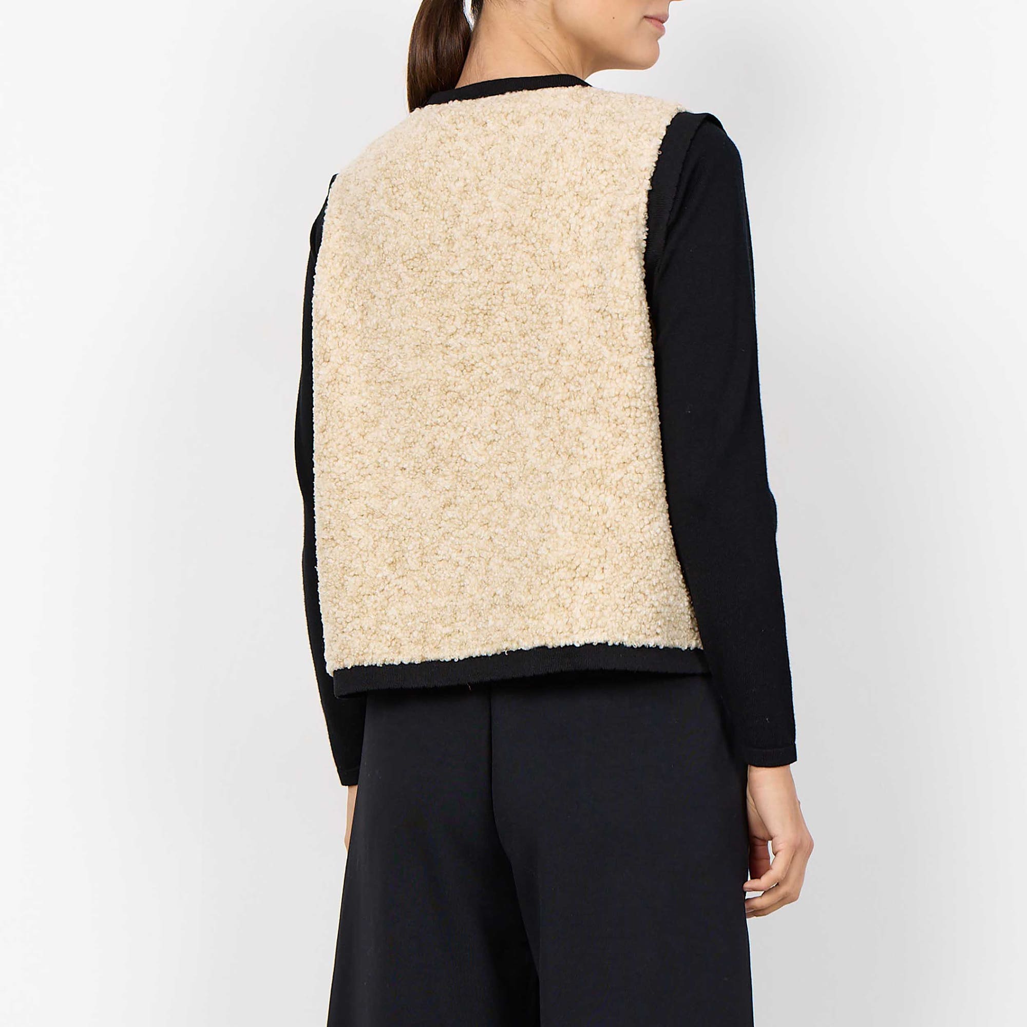 Gilet Femme beige
