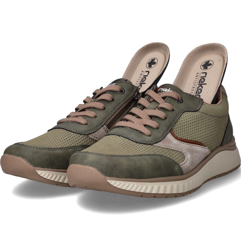 Rieker Sneakers Groen Heren