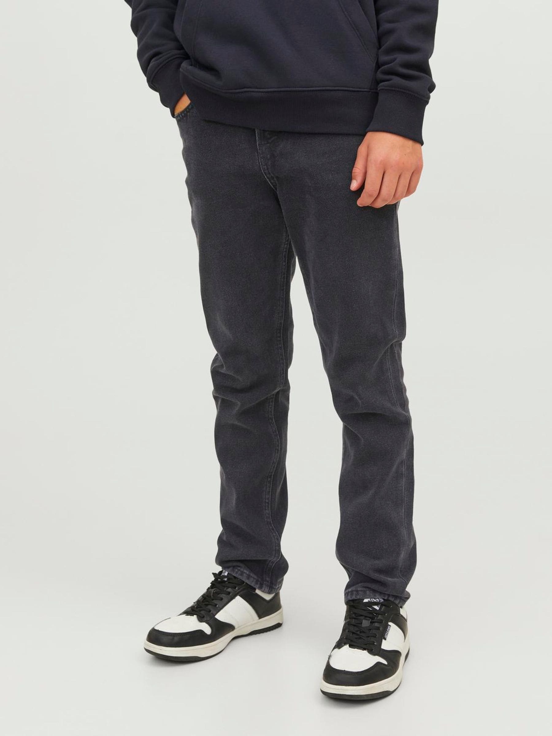 JACK & JONES Junior Clark regular fit jeans met rechte pijpen