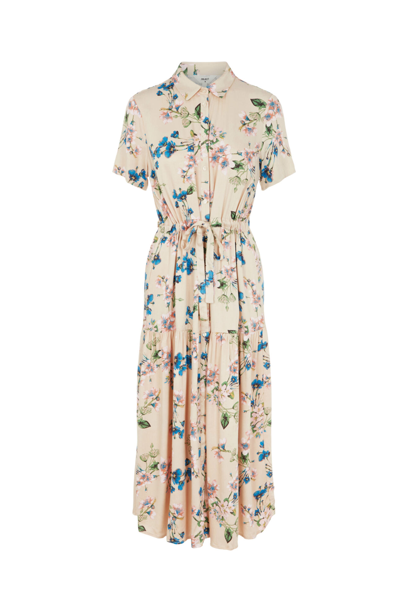 Vestido midi - Cinza