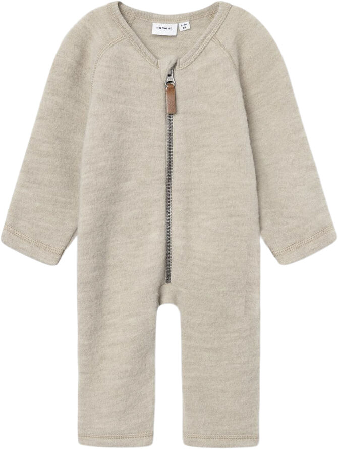 Name It NBFWMINO WOOL BRU LS SUIT NOOS Pure cashmere