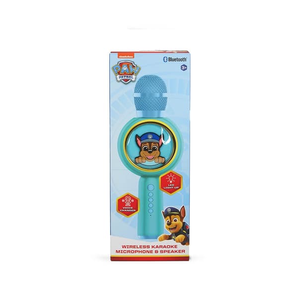 Paw Patrol Chase Karaoke Mic PopSing With LED
