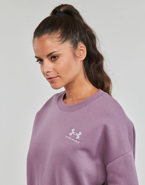 Under Armour - ESSENTIAL FLC OS CREW - Violet