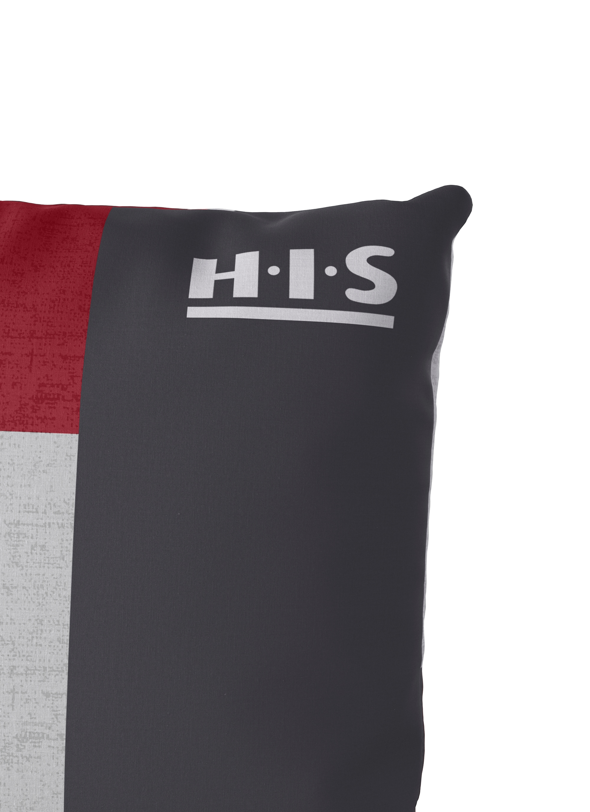 H.I.S Bettwäsche »Etienne in Gr. 135x200 oder 155x220 cm« 2 Stk. tlg. Bettwäsche aus Baumwolle, zeitlose Bettwäsche mit Streifen-Design