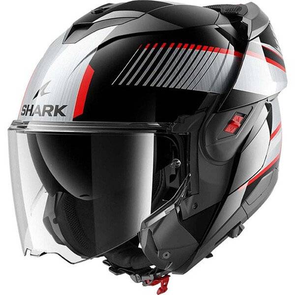 Shark - Casque Oxo Rydger Rouge / Blanc / Noir / Brillant