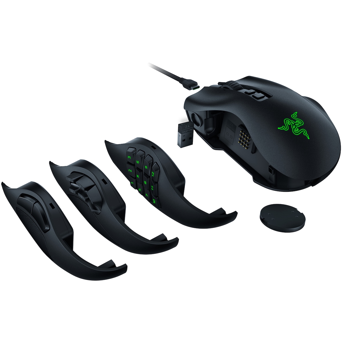 Razer Naga V2 Pro trådløs gamingmus