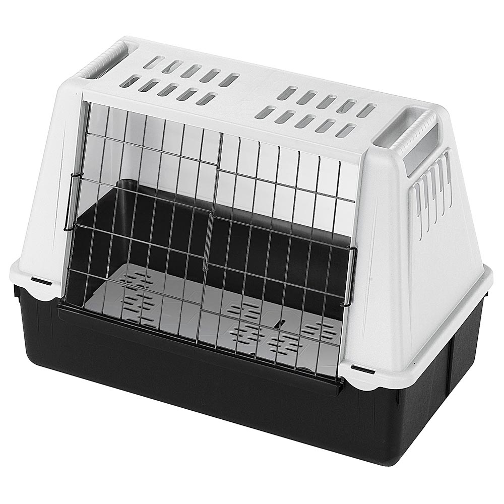 Ferplast transport chiens pour voiture atlas car mini avec grilles d'aération, tapis drainant inclus