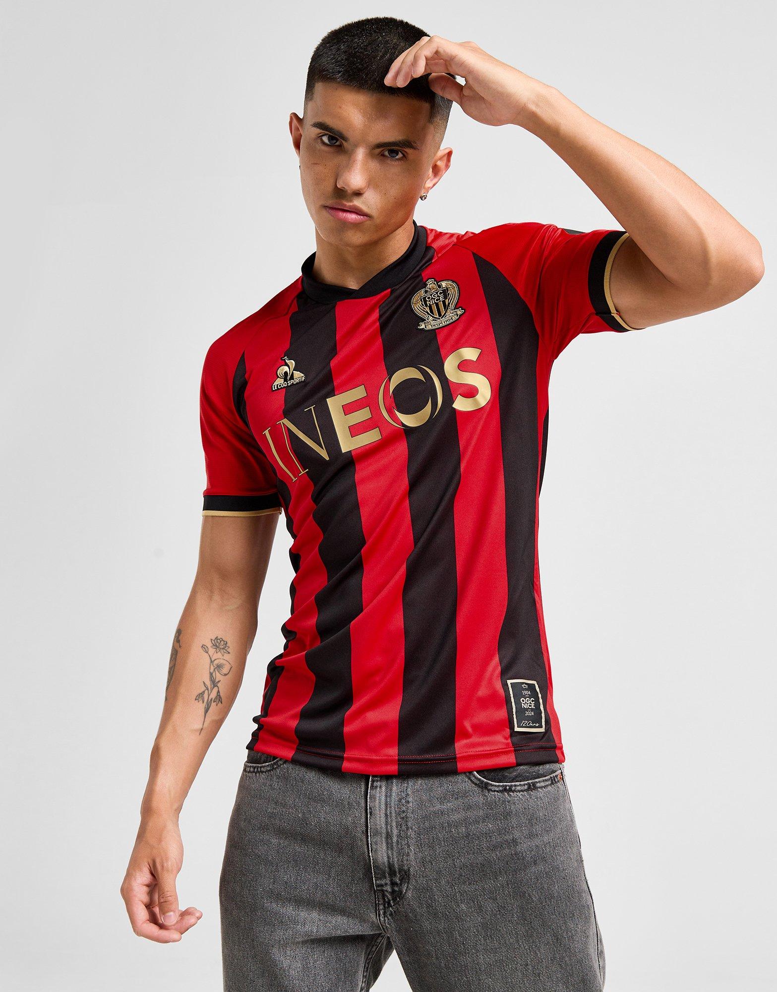 Le Coq Sportif Maillot Domicile OGC Nice 2024/25 Homme