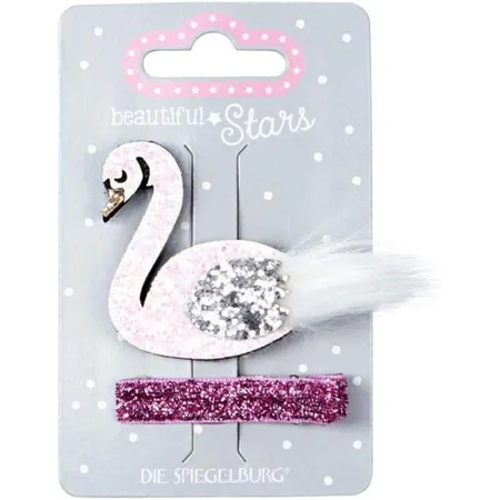 Die Spiegelburg Haarclip Reh+Schwan beautiful Stars, sort.