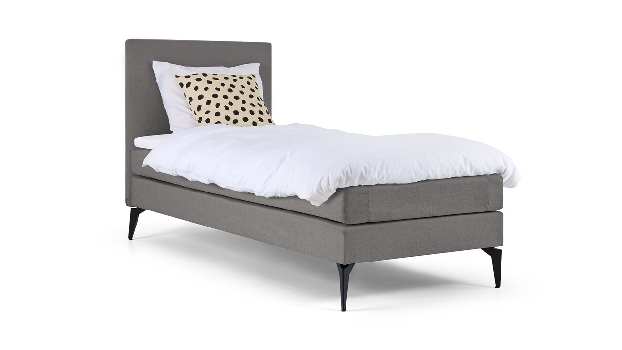 Boxspring Cisano light grey