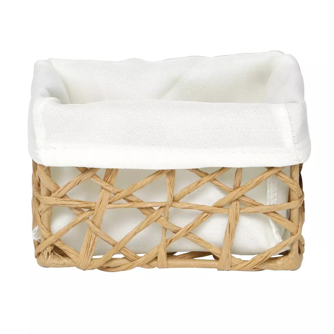 Lot de 4 paniers (H14 cm) Coly Naturel