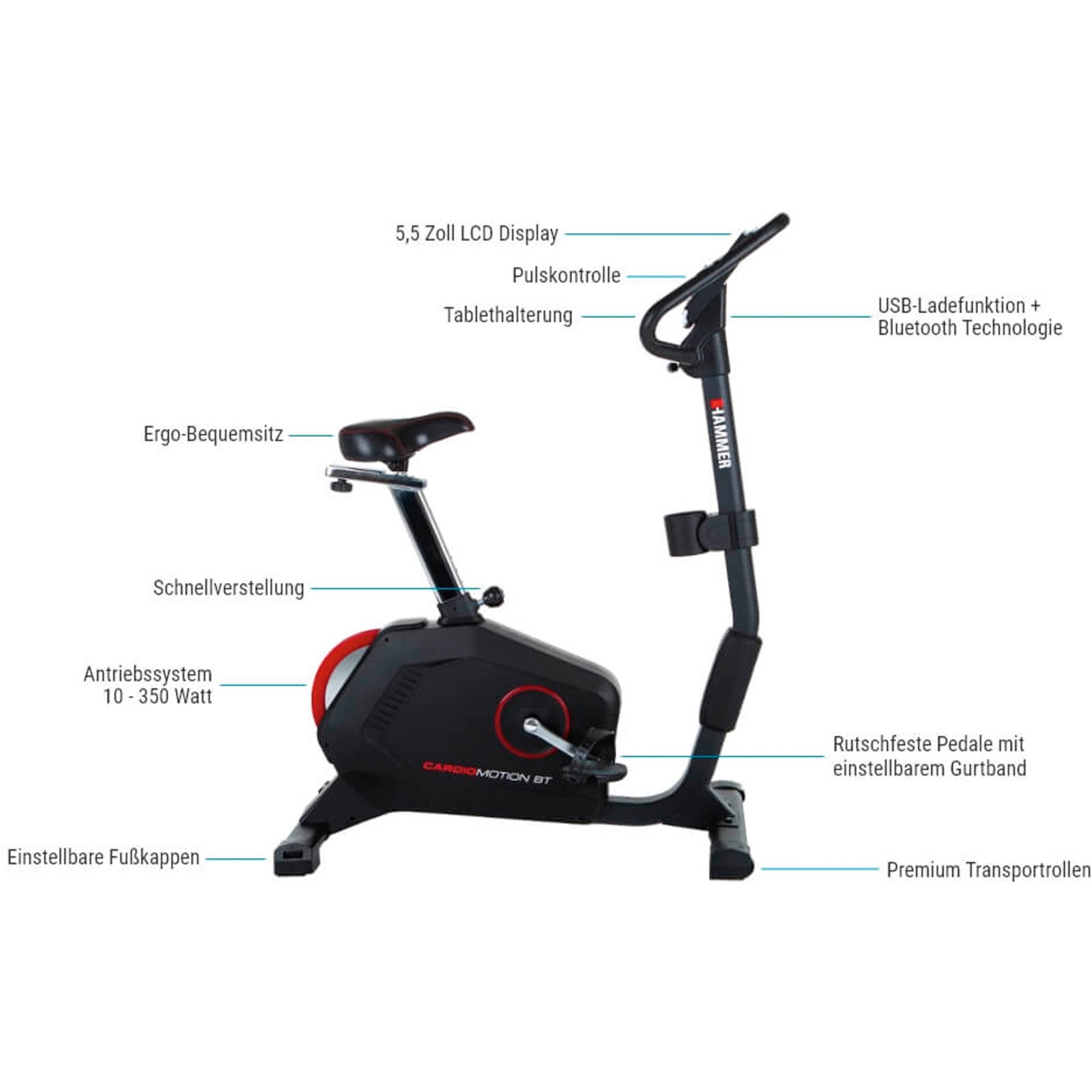 Hammer Cardio Motion BT