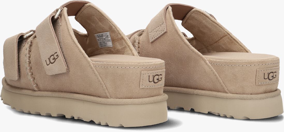 beige ugg slippers w goldenstar hi slide