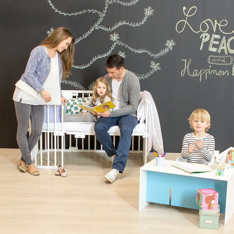 babybay Umbausatz Kinderbett Maxi weiß