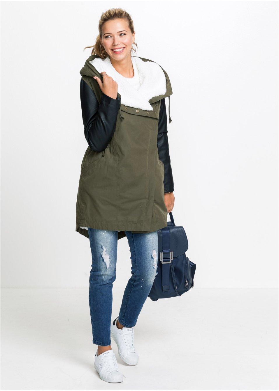 Manteau multi-matière
