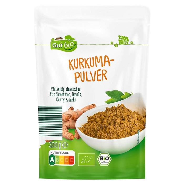 GUT BIO Bio-Superfood-Pulver, Kurkuma
